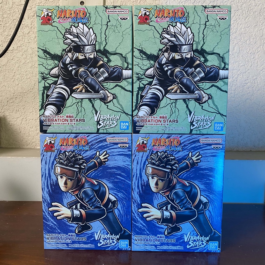Kakashi Obito Minato Model - Vibrantion Stars - ในประเทศญี่ปุ่น