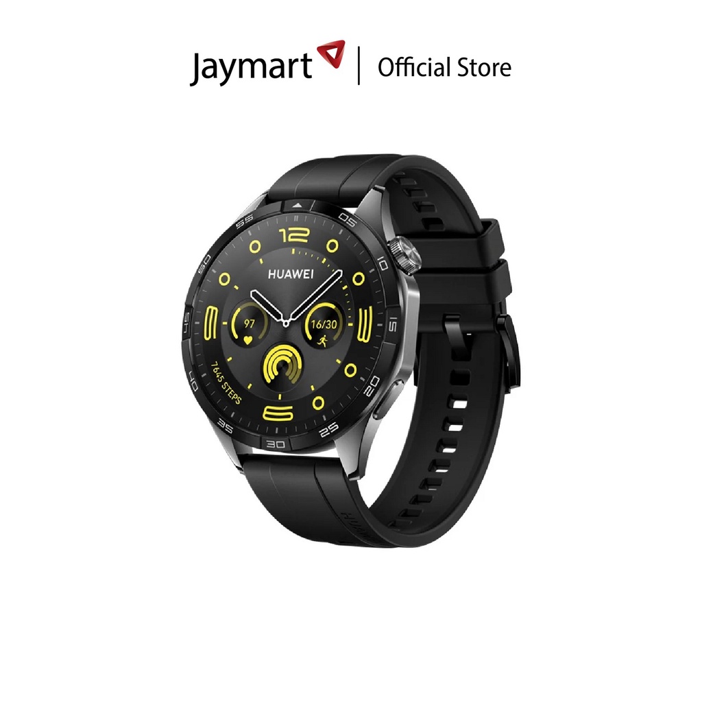 HUAWEI WATCH GT 4 46mm Black (รับประกันศูนย์ 1 ปี) By Jaymart