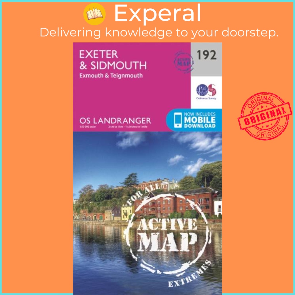Exeter & Sidmouth, Exmouth & Teignmouth by Ordnance Survey (ฉบับสหราชอาณาจักร ปกอ่อน)