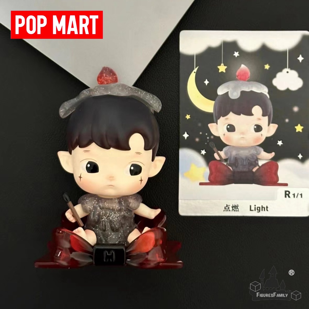 [ของแท้] ฟิกเกอร์ POPMART HACIPUPU In My Dream series Secret style Blind Box เครื่องประดับ สําหรับขอ