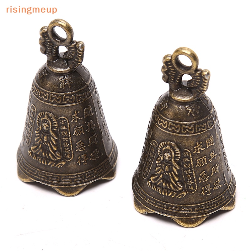 [risingmeup] จี้กระดิ่งลม รูปเจ้าแม่กวนอิม ขนาดเล็ก สไตล์จีน สําหรับตกแต่ง DIY
