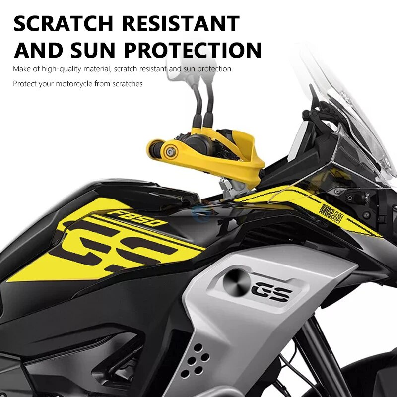 สติกเกอร์รถจักรยานยนต์รูปลอกกันน้ําสําหรับ BMW F850GS ผจญภัย 2023 F850 GS อุปกรณ์เสริม F 850 GS 850G
