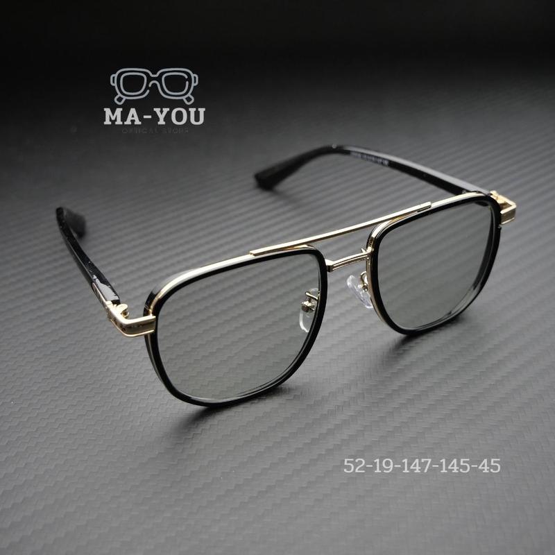 แว่นสายตายาว ทรงนักบิน รุ่น "โทนี่" 22038 เลนส์2ชั้นออโต้ ใส่เดิน ใส่ขับรถ ใส่อ่านหนังสือ เล่นมือถือ กันแดด ครบคุ้มมาก