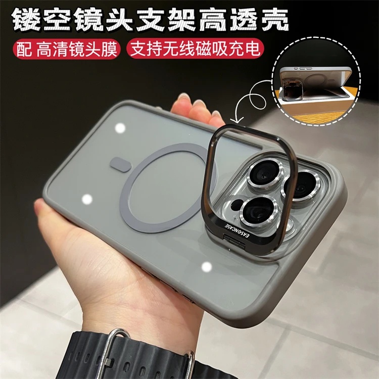 【ฟรีฟิล์มเลนส์ / ตัวยึด / เคสใส ความละเอียดสูง】สําหรับ iPhone 11 12 13 14 15 pro max