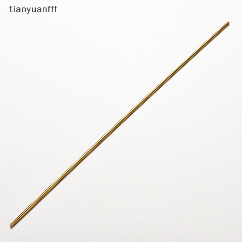 Tianyuanfff ท่อทองเหลือง ทรงกลม ยาว 2 มม. 3 มม. 4 มม. 5 มม. 300 มม. 0.5 มม.