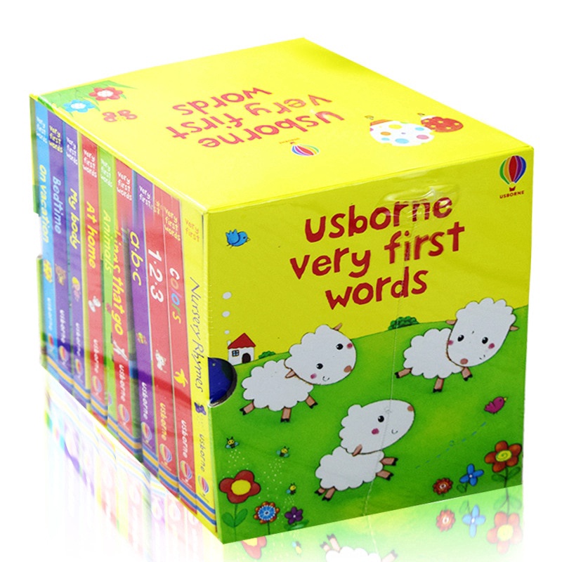 Usborne Very First Words Set (10 Books) - Preschool Early Education English Book