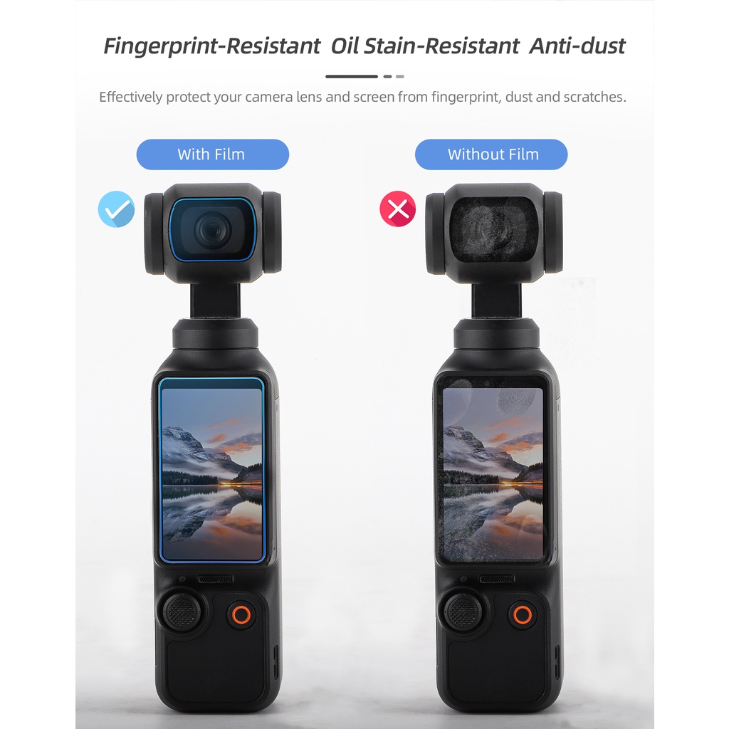 ฟิล์มกันรอยหน้าจอ สําหรับ DJI Pocket 3 DJI Pocket 3 DJI Pocket 3
