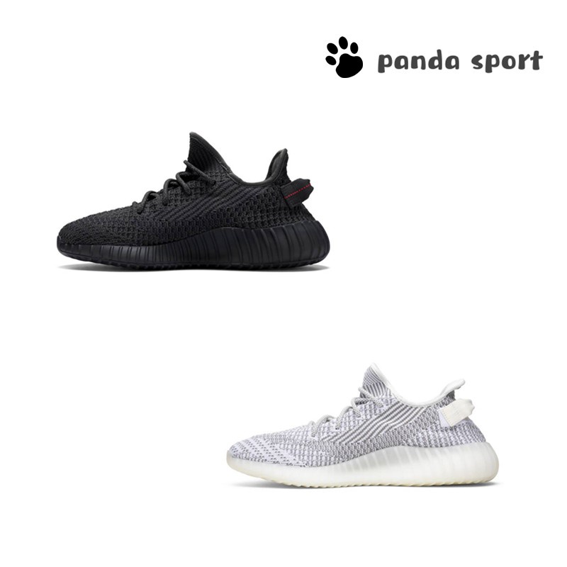【ADIDAS】Yeezy Boost 350 V2 'Black Non-Reflective' Static Men's shoes Women's shoes  sneakers casual