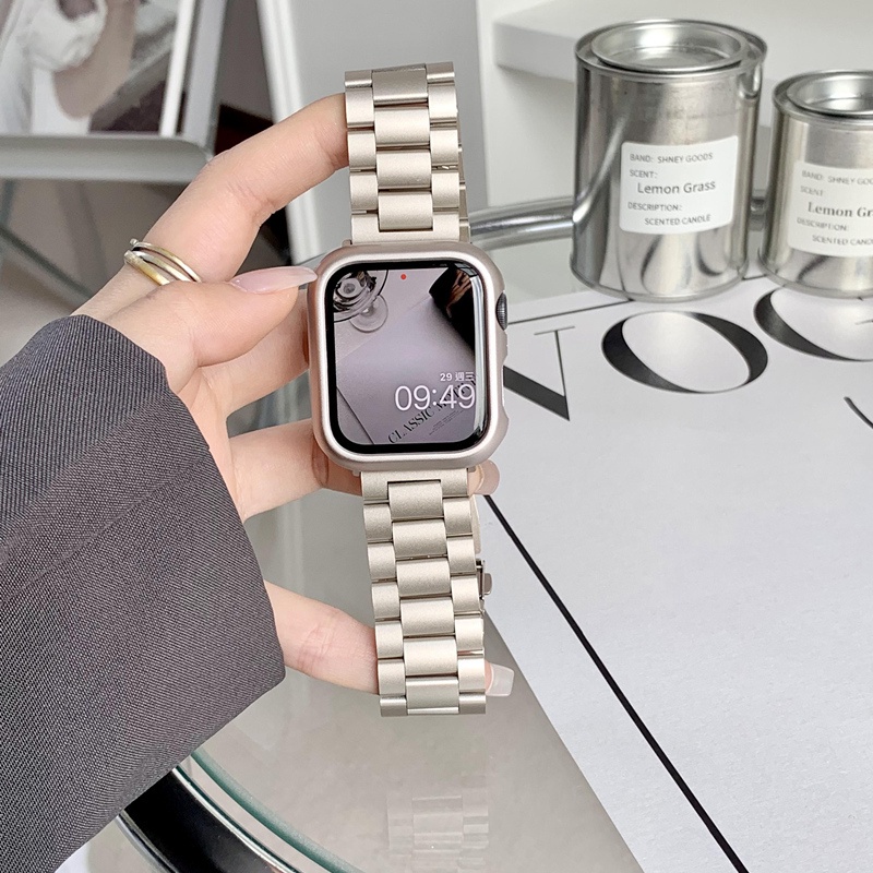 สายนาฬิกาข้อมือ โลหะสเตนเลส สําหรับ iwatch Ultra 9 8 7 iwatch serise 6 5 4 3 2 1 45 มม. 41 มม. 44 มม