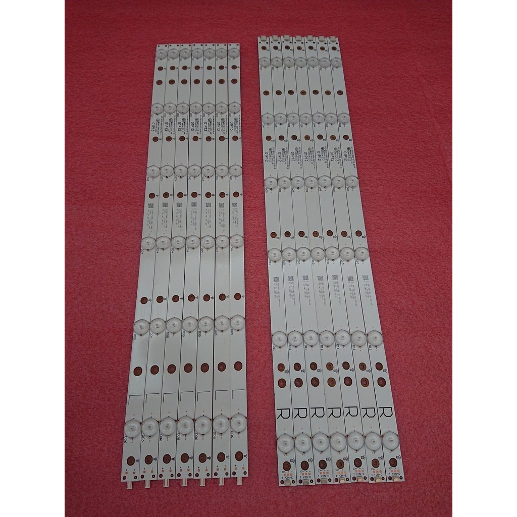 ชุดใหม่ 14 ชิ้น LED backlight strip สําหรับ KDL-55W650D GJ-2K16-550-D712-S1-RL TPT550F2 FHBN20.K 01P