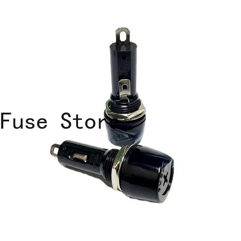 5PCs นําเข้าสกรูประเภทฟิวส์ผู้ถือ R3-52B 6*30 มม.แก้ว 20A 250V