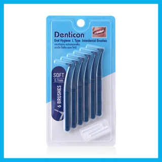 Denticon Oral Hygiene L Type Interdental Brushes 6pcs.