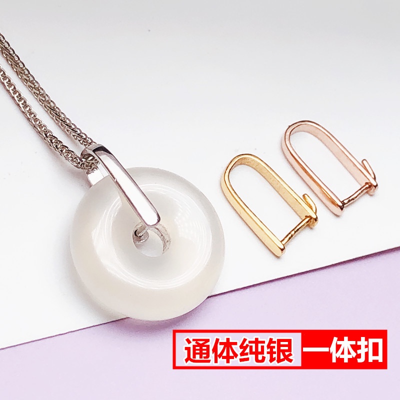 จี้หัวเข็มขัด|จี้หัวเข็มขัดเงินสเตอร์ลิง S925 ประดับคริสตัล สีเหลืองอําพัน ขนาดเล็ก