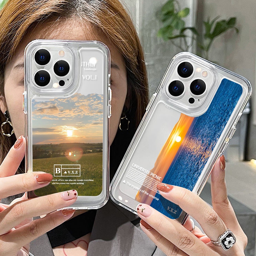 เคสโทรศัพท์มือถือ For Samsung Galaxy S23 S22 Ultra S20 Plus S21 FE S10 Plus A03 A04e A04S A02S A05 A03S เคส TPUกันกระแทก