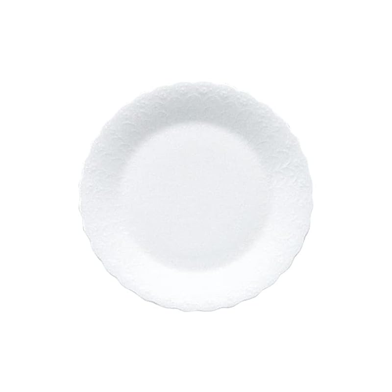 NARUMI Silky White 17cm Pan Plate Bone China 9968-1527