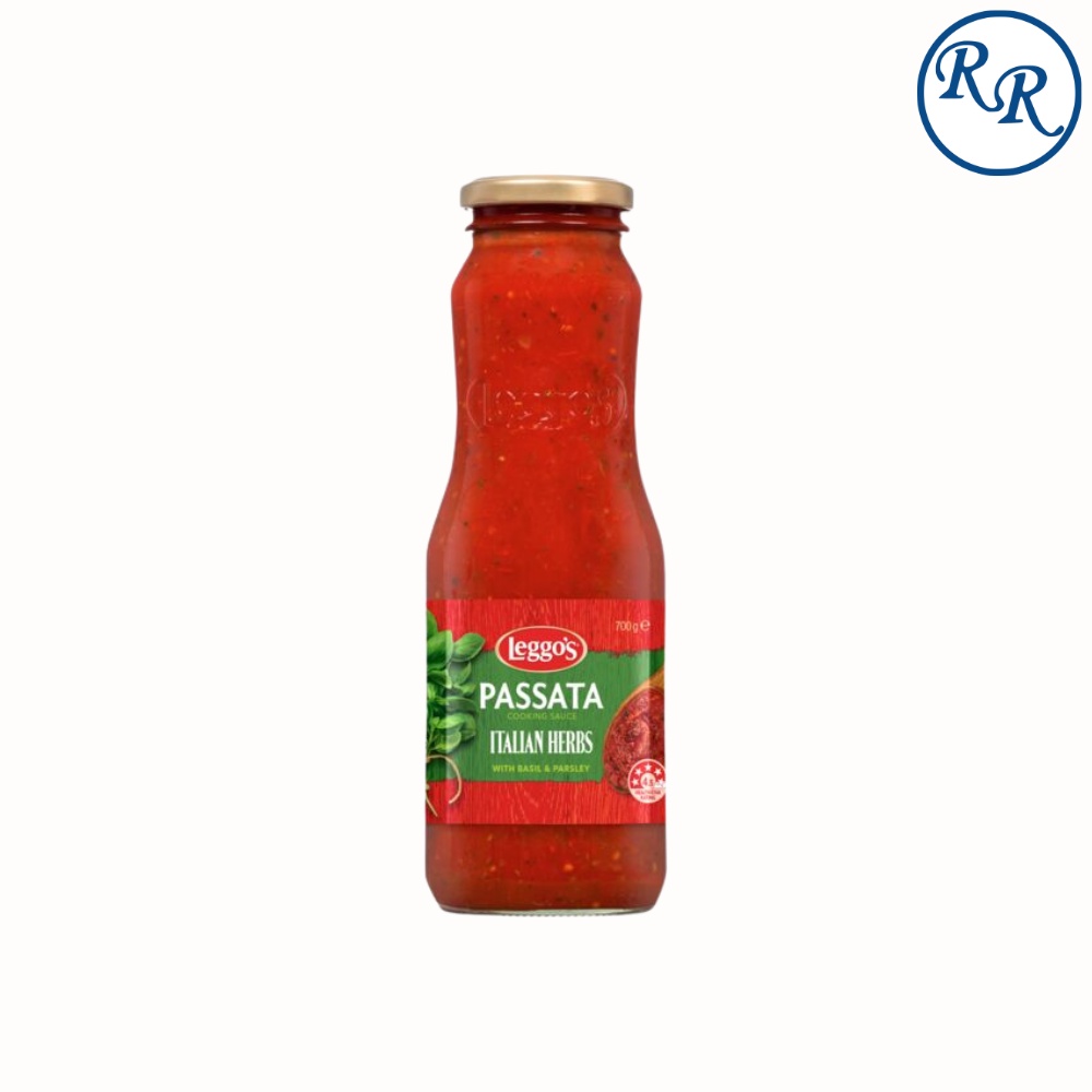 LEGGOS PASSATA ซอสปรุงอาหารสมุนไพรอิตาลีพร้อมกระเพราและพาร์สลีย์ 700GM