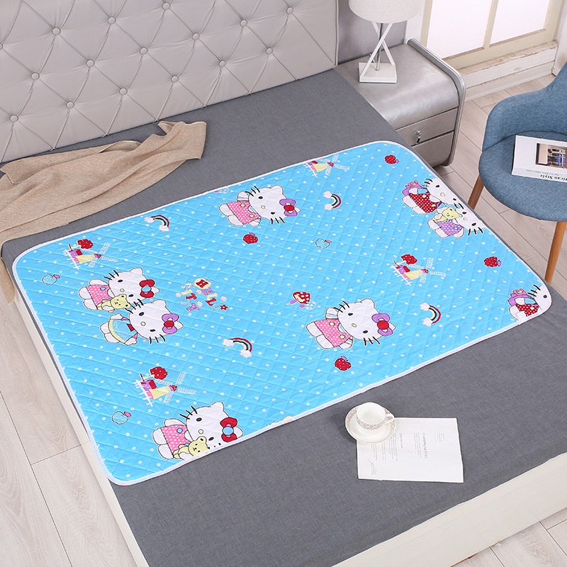 ผ้ารองที่นอนเด็ก ผ้ารองฉี่3ชั้น ขนาด70x90cm/50x70cm สำหรับผู้ใหญ่ ใช้ได้ทั้งเด็ก ผู้ใหญ่ เตียง กันน้ำซึมผ่านได้ดี