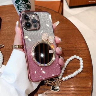 เคสโทรศัพท์สําหรับ Xiaomi Redmi Note 15 14 13 12 11 11S Pro Plus 5G กระจกหรูหรานุ่มกันกระแทกปกหลัง