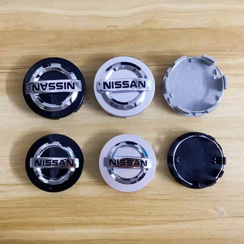 4 ชิ้น/เซ็ต 54 มม.60 มม.63 มม.ขอบล้อ hub center สําหรับ Nissan SYLPHY Qashqai X-TRAIL SUNNY Tiida TEANA NV200 Murano Kicks hub cap