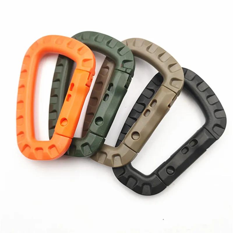Carabiner D-Shape Ultra Light Mountaineering Bag พวงกุญแจเกียร ์ กลางแจ ้ งเดินป ่ าแคมป ์ ปิ ้ งปีนเขาอุปกรณ ์ เสริม