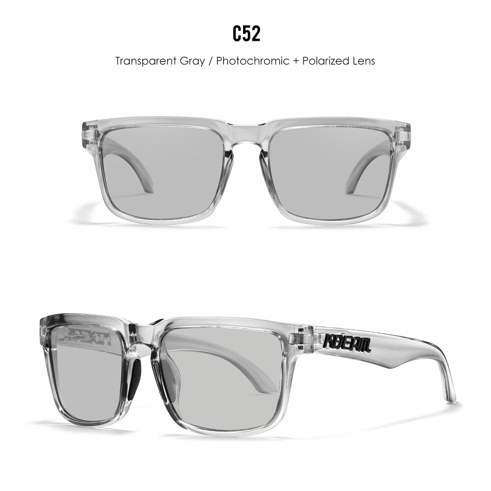 NEW ! Photochromic Lens แว่นตากันแดด เลนสออโต Polarized กันแสงUV400 สำหรับเดินทาง ขับรถ ขี่มอเตอรไซต ปันจักรยาน พร้อมส่ง