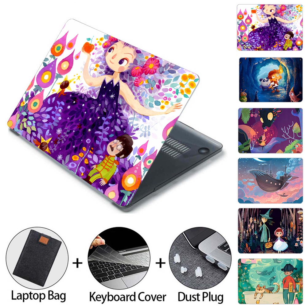 =Printed Case For 2023 Matebook D14 HUAWEI MateBook D16 D15 D14 14 14s Laptop CASE MagicBook X14 X15 Case Soft Hard Shell 2021 2020 2018 With Keyboard Cover Dust Plugs Bag 3E9Z