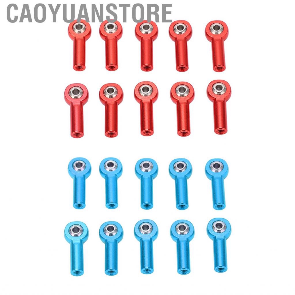 Caoyuanstore M3 Ball Joint Aluminum Link Rod End Durable for 1/10 1/8 RC Car