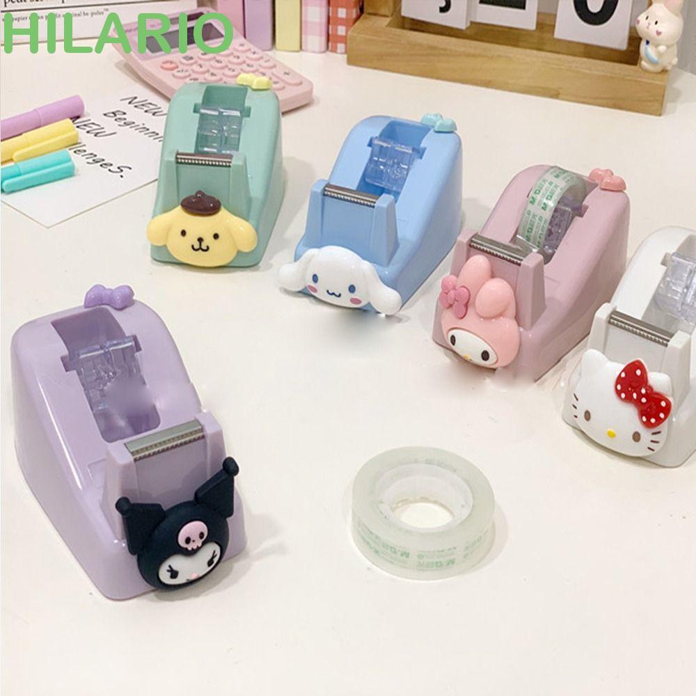 Hilario เครื่องตัดเทปวาชิ ลาย Kuromi My Melody สําหรับตกแต่งสมุดภาพ DIY