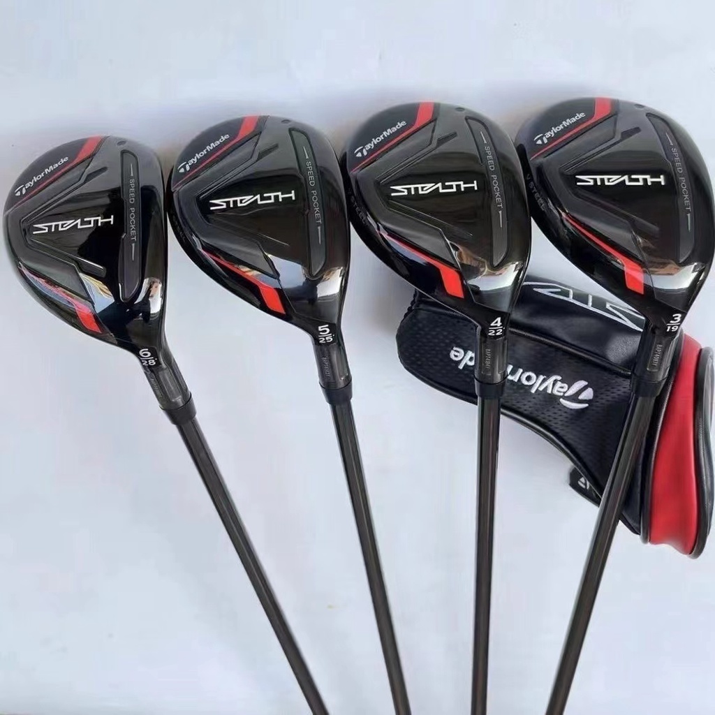 กอล์ฟคลับ STEALTH Hybrid STEALTH Golf Hybrids 19/22/25/28 องศา R/S/SR Flex Graphite Shaft พร้อมฝาครอ