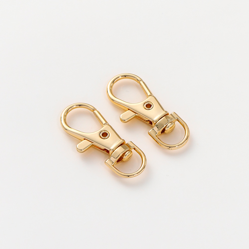 St.kunkka 5 ชิ้น Gold-Plated 18K สี-จอง Real Gold Dog Buckle DIY เครื่องประดับแฟชั่น — صورة 8