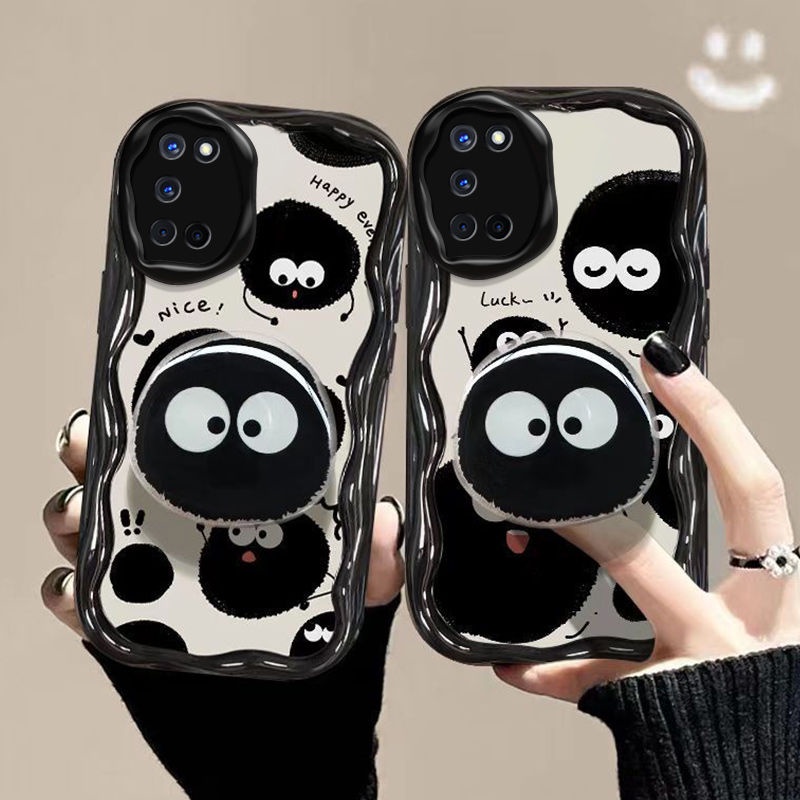 สําหรับ OPPO reno 3 reno3 pro reno4 reno 4 pro reno 4lite reno 4z reno 4f 4g 5g เคสโทรศัพท์สุภาพสตรีสไตล์กันกระแทกพร้อมวงเล็บรวมทุกอย่างซิลิโคนป้องกันกรณี
