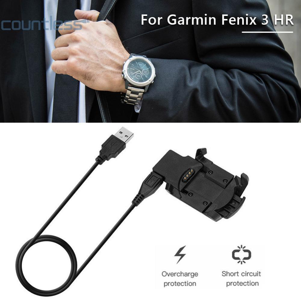 สายชาร์จ USB สําหรับสมาร์ทวอทช์ Garmin Fenix 3 Fenix 3 HR Fenix 3 Sapphire Quatix 3 Tactix Bravo [countless.th]