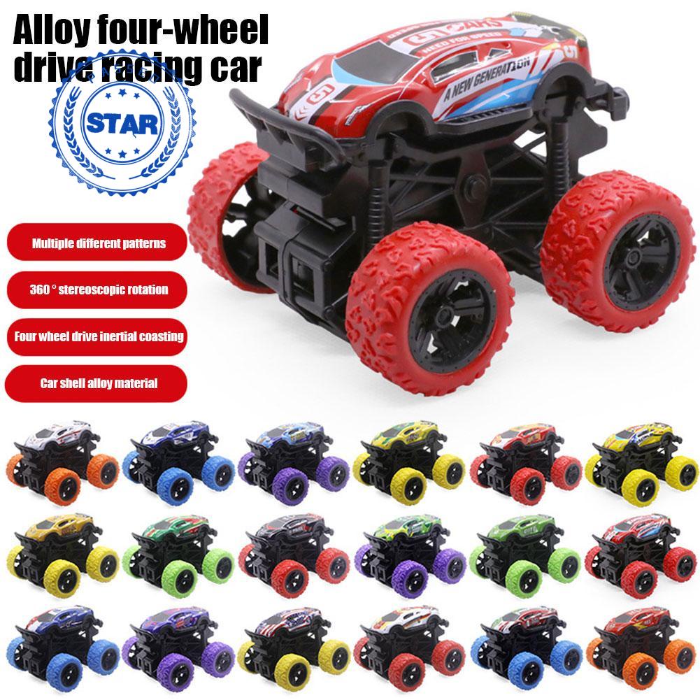 4wd รถแข่ง รถออฟโร้ด อัลลอย ขนาดเล็ก สีแดง ของเล่นสําหรับเด็กผู้ชาย G0M4