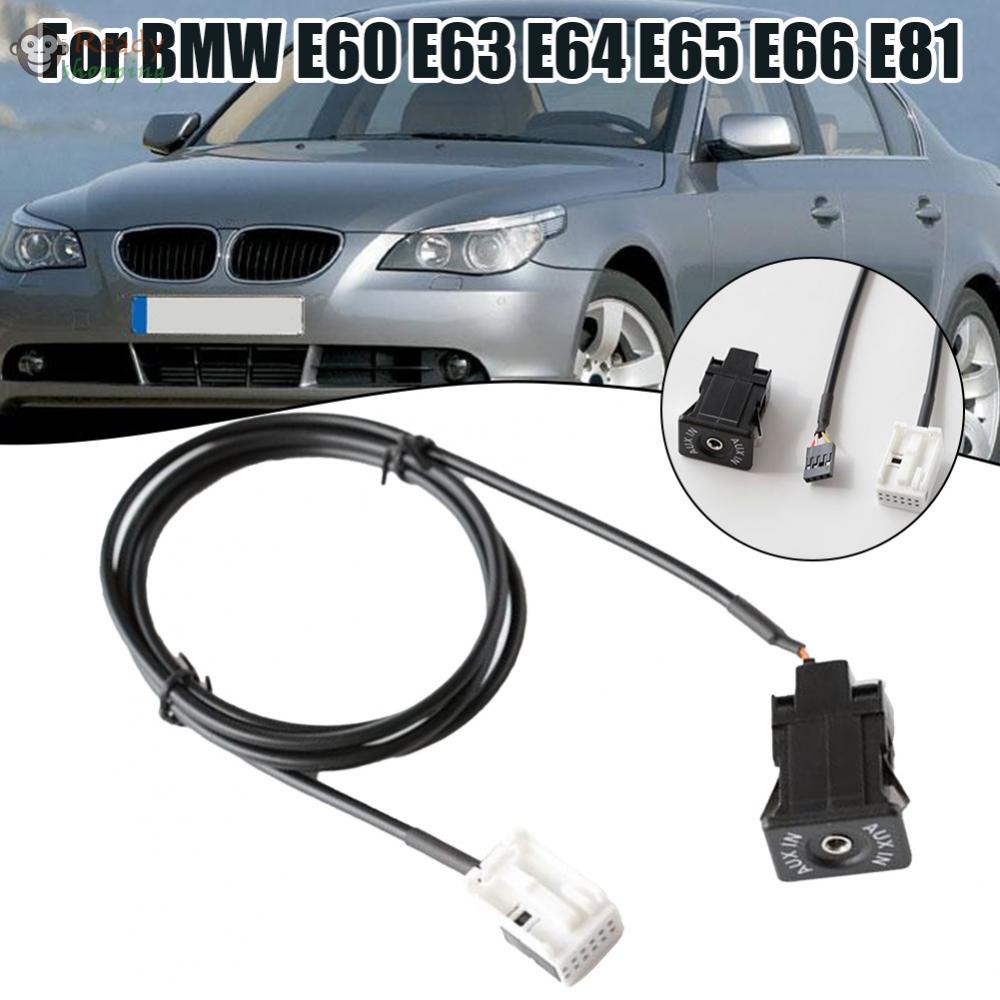อะแดปเตอร์สายเคเบิ้ลเสียง Aux-in สําหรับ BMW E60 E63 E64 E65 E66 E81 E82