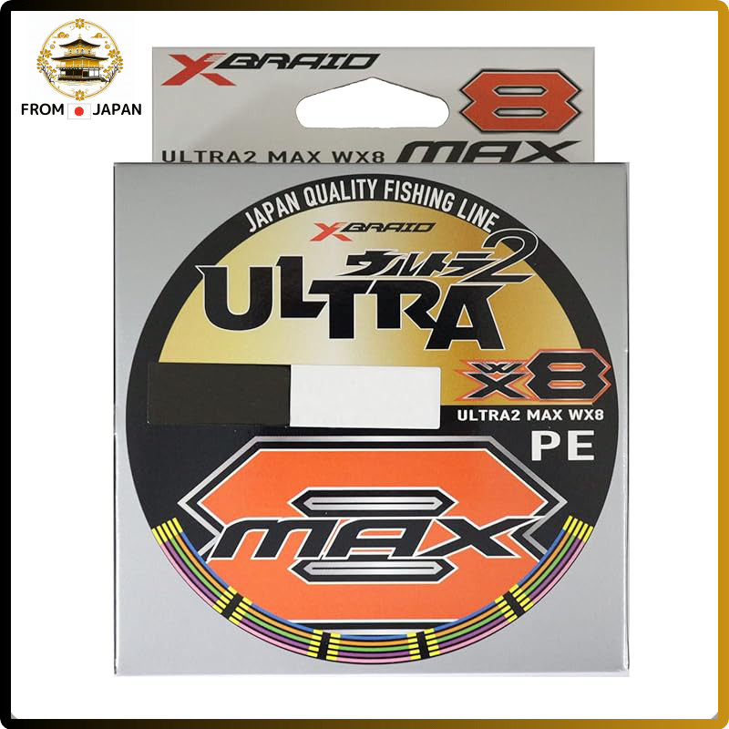 ﻿X-Braid Ultra 2 Max Wx8 300M สายตกปลา Hang Pack
