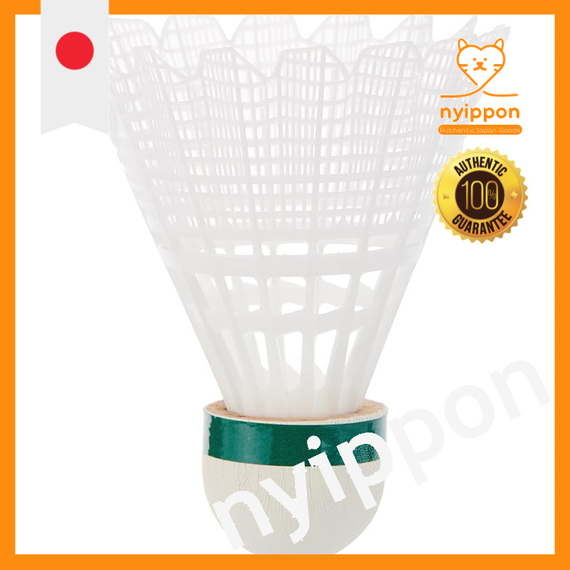 YONEX Mavis 2000 Nylon Shuttlecocks with Natural Cork – 6 Pack, Speed Options: Slow, Middle, Fast
