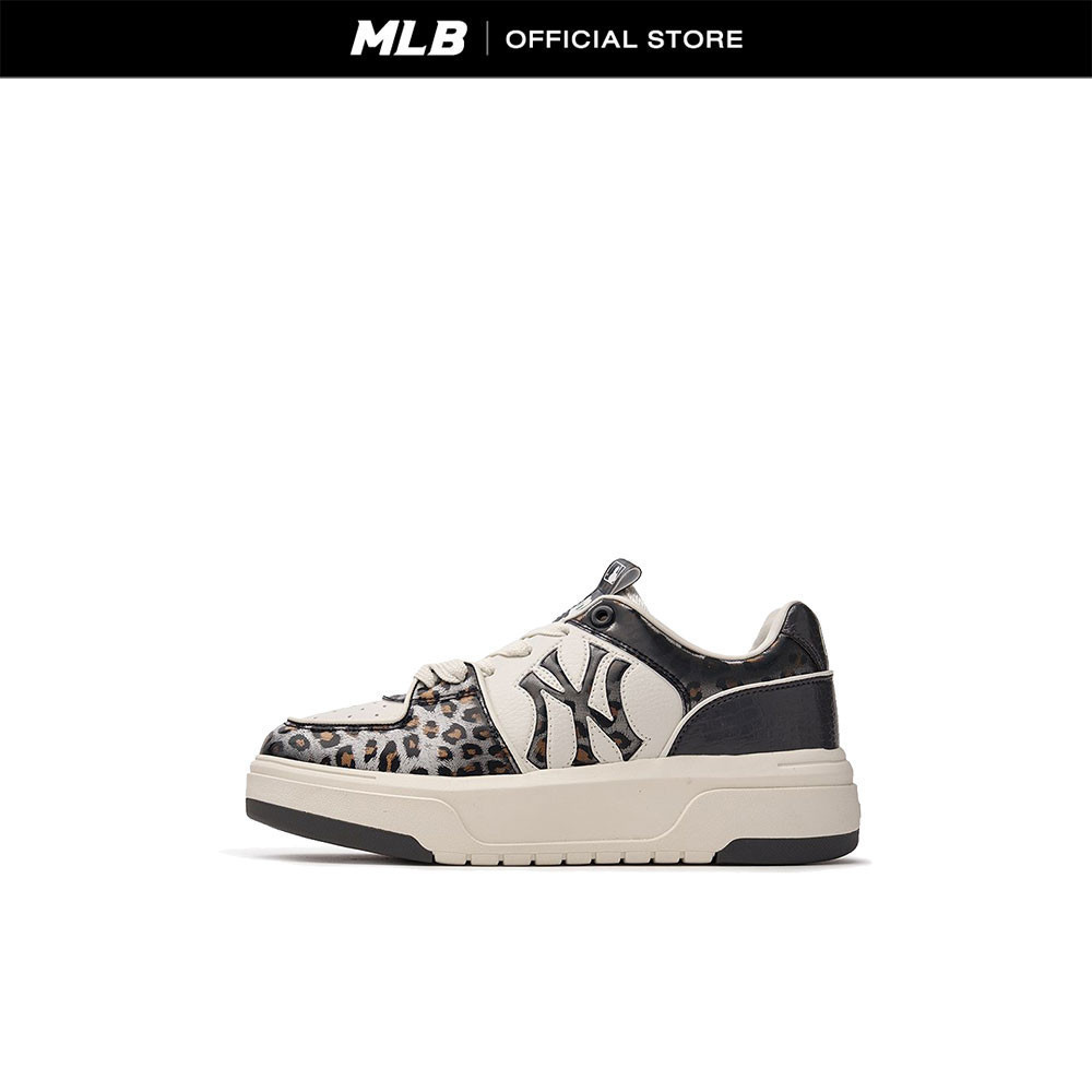 MLB รองเท้าผ้าใบ ยูนิเซ็กส์ Chunky Liner Lux รุ่น 3ASXCLE4N 50BKS สีดำ
