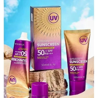 HIH กันแดดผิวหน้า เกลี่ยง่าย คุมมัน กันน้ำ กันเหงื่อ SPF50+PA+++UV Protection Sunscreen เซรั่มกันแดดทาผิวกาย