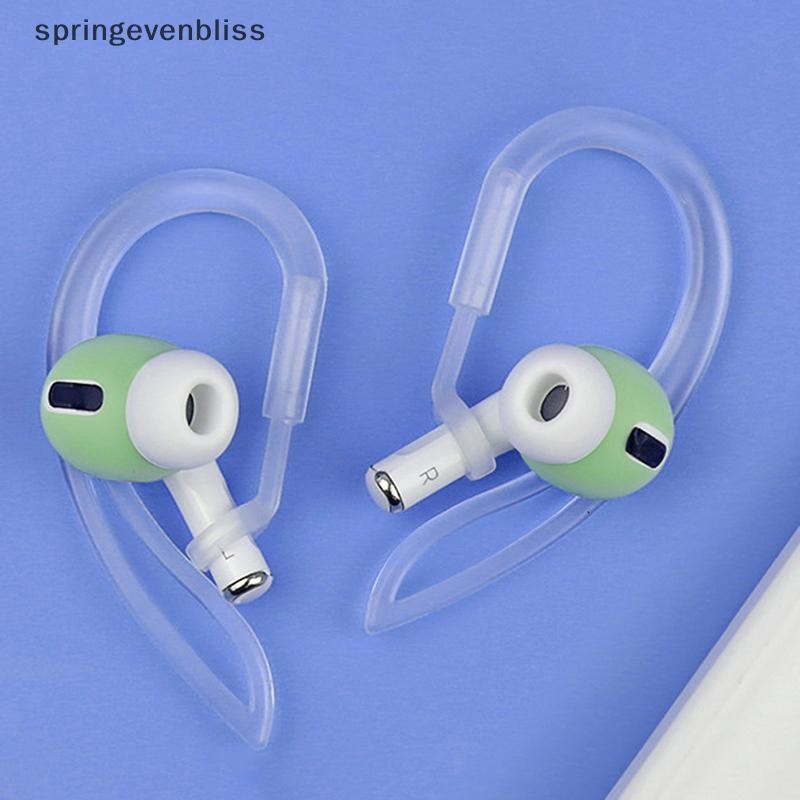 Springevenbliss 1 คู่หูฟังไร้สาย Earpods หูตะขอผู้ถือขนาดเล็กและเบาหูฟัง Anti Fall Anti-slip Hook หูฟังอุปกรณ์เสริมสําหรับ Air Pods Springevenbliss