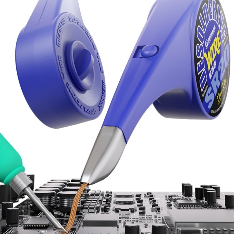 HL Mechanic Desoldering Wick Braid ความยาว 2 ม. Solder Removers Wick Wire สําหรับโทรศัพท์