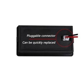 Pcbfun 6133A โวลต์มิเตอร์ดิจิทัล มิเตอร์ 6133A LCD DC8-100V แบตเตอรี่