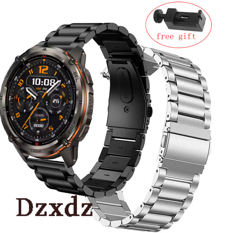 Kospet ถัง T3 ULTRA 2 สายโลหะสแตนเลสสําหรับ KOSPET ถัง T3 ULTRA2 สมาร์ทนาฬิกาสายรัดข้อมือสร้อยข้อมือ