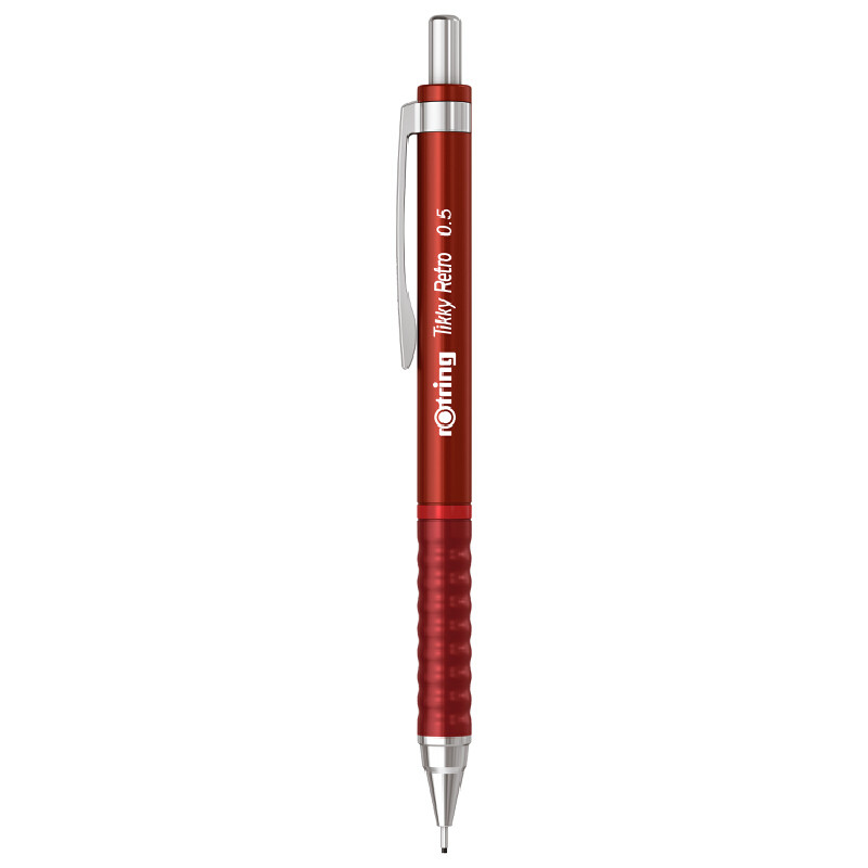 ROTRING ดินสอกด รุ่น Tikky Retro สีแดง ขนาด 0.5มม.
