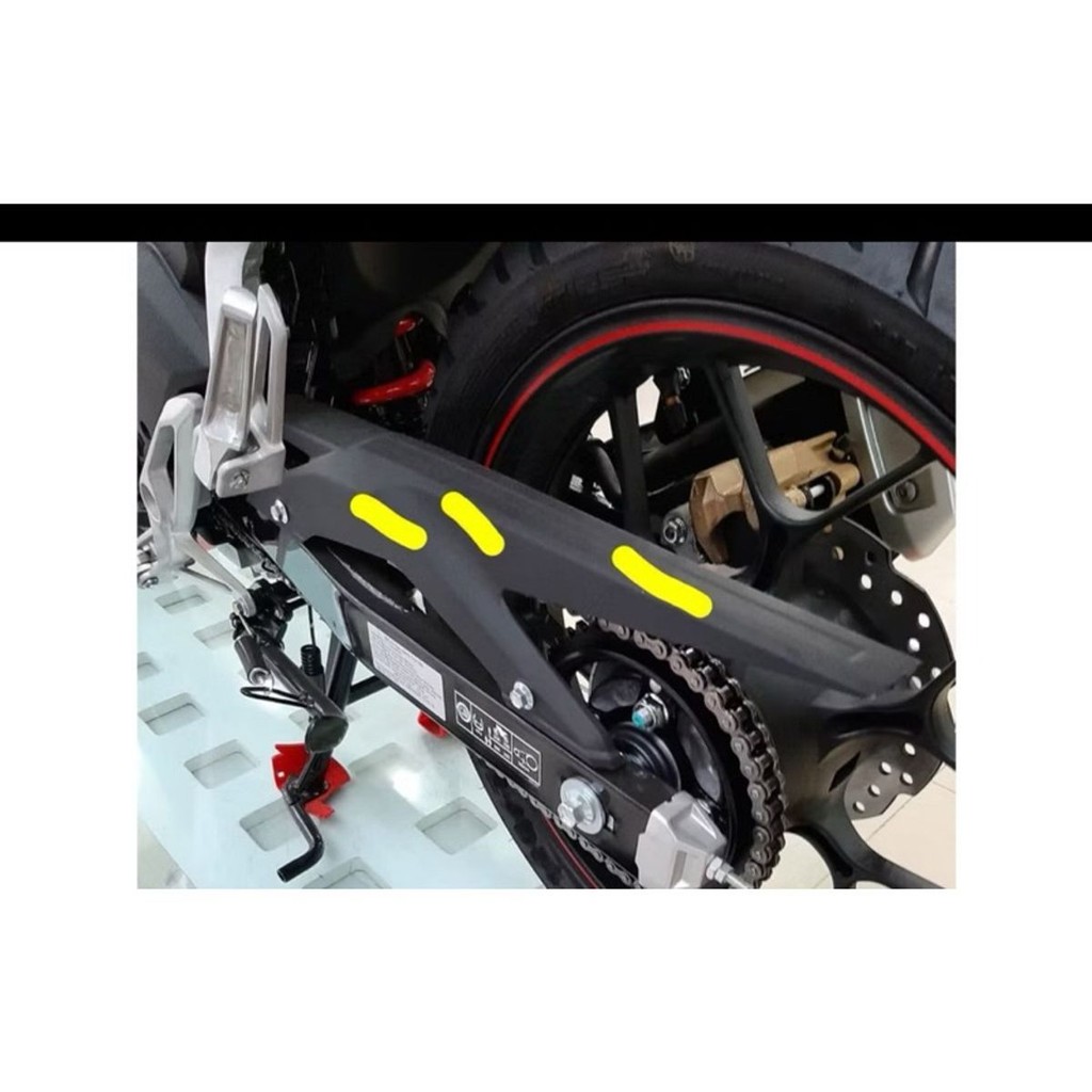 ฝาครอบกล่องโซ่ Winner 150 หัว winner x การ์ดโซ่พลาสติกหยาบสําหรับ HONDA Winner 150 / Winner X (RS150