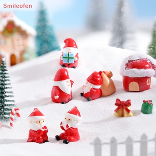 [Smileofen] ใหม่ ตุ๊กตาซานตาคลอสจําลอง น่ารัก ขนาดเล็ก สร้างสรรค์ สําหรับตกแต่งสวน คริสต์มาส DIY