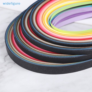 Widefigure แถบกระดาษควิลลิ่ง กว้าง 36 สี ยาว 54 ซม. กว้าง 3 5 7 10 มม. 180 ชิ้น