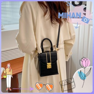 Mh กระเป๋าถือ กระเป๋าสตางค์ ใส่สมาร์ทโฟนได้ สําหรับผู้หญิง