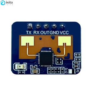 ISITA โมดูลเซนเซอร์ตรวจจับการเคลื่อนไหว ความไวสูง 5v 79ma Hlk-Ld2410c