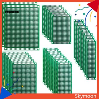 Skym* ชุดบอร์ดวงจรอิเล็กทรอนิกส์ พรีเมียม 32 ชิ้น พร้อมช่องพรีติน สําหรับบัดกรี Diy