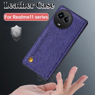 เคสโทรศัพท์มือถือหนัง TPU กันกระแทกกล้อง สําหรับ Realme 11 Pro + Plus 11Pro 5G Realme11 Realme 11 NFC 4G